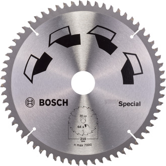 Bosch Zaagblad Special 210x30x2mm T64