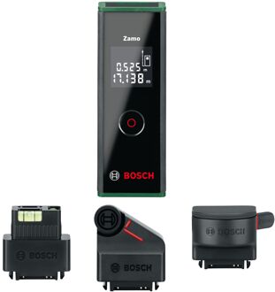 Bosch Zamo set (III) Laserafstandsmeter  - Tot 20 meter - Met batterijen en  3 extra hulpstukken