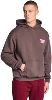 Bosco Hoodies Heren - Grijs - Maat XL - Katoen Fleece Grey