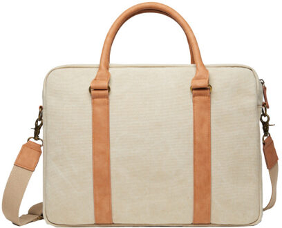 Bosler canvas gerecyclede 0,35l laptoptas Beige - One size