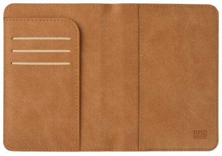 Bosler paspoort omslag Bruin - One size