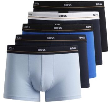 BOSS 10 stuks Essential Trunks * Actie * Versch.kleure/Patroon - Small,Medium,Large,X-Large,XX-Large