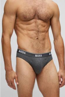 BOSS 3-Pack Heren Slips - maat 2XL Blauw