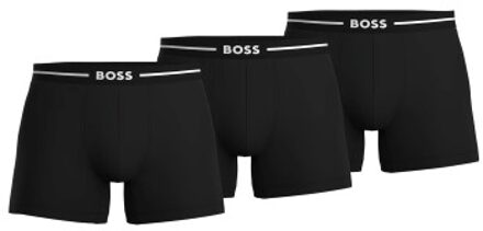 BOSS 3 stuks Boxer Brief Bold * Actie * Zwart - Small,Medium,Large,X-Large,XX-Large