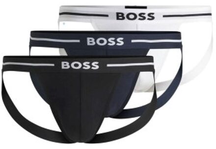 BOSS 3 stuks Jockstrap Bold Multi Versch.kleure/Patroon - Medium,Large,X-Large