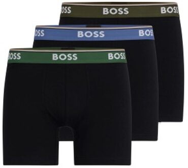 BOSS 3 stuks Power Boxer Brief * Actie * Zwart,Versch.kleure/Patroon - Small,Medium,Large,X-Large,XX-Large