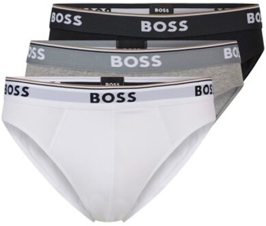 BOSS 3 stuks Power Brief * Actie * Zwart,Wit,Versch.kleure/Patroon,Blauw,Rood,Grijs,Bruin - Small,Medium,Large,X-Large,XX-Large