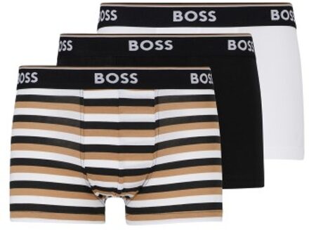 BOSS 3 stuks Power Design Trunk * Actie * Versch.kleure/Patroon,Blauw,Groen - Small,Medium,Large,X-Large