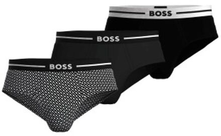BOSS 9 stuks Bold Design Hip Brief * Actie * Zwart,Groen,Versch.kleure/Patroon,Wit - Small,Medium,Large,X-Large,XX-Large