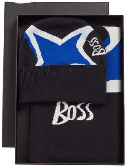 BOSS Accessories Boss Destino Scarf in Black Zwart