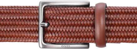 BOSS Accessories Boss Semyo Belt in Brown Bruin
