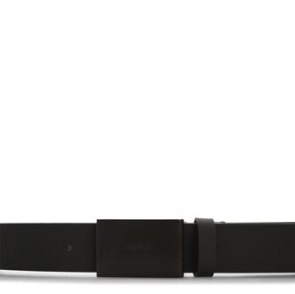 BOSS Accessories Boss Tion Gum Belt in Black - maat Zwart