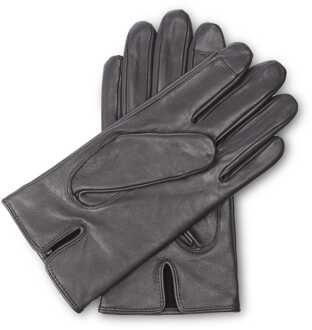 BOSS Accessories Hugo Boss Gioli Leather Gloves in Brown - maat Zwart