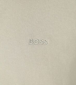 BOSS Asac Polo Greige Grijs - L,XL