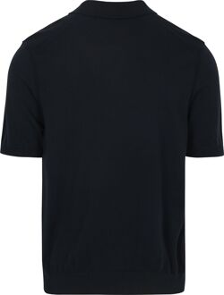 BOSS Asac Polo Navy Donkerblauw