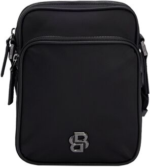 BOSS B Icon Crossbody black schoudertas heren Zwart - H 20,5 x B 16 x D 7 cm