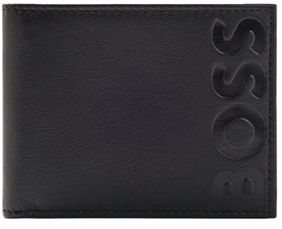 BOSS Big BB 6cc Wallet black Heren portemonnee Zwart - H 8 x B 11 x D 1.5