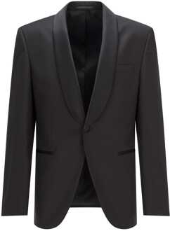 BOSS Blazerjas Boss Jefron voor heren in zwart - maat 36 (Borst)