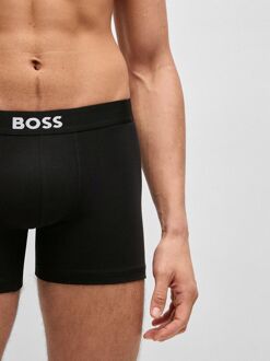 BOSS Boxershorts One 3-Pack Zwart 001 - L,XXL