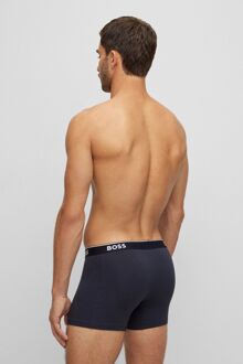 BOSS Boxershorts Power 3-Pack Donkerblauw 480