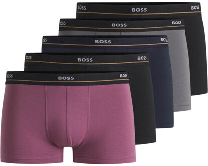 BOSS boxershorts-trunk 5-pack multi color