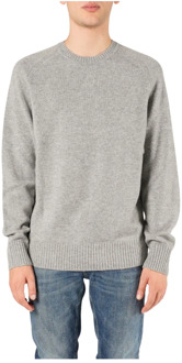 BOSS Cashmere Sweater Boss , Gray , Heren - XL