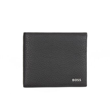 BOSS Crosstown 8cc Wallet black Heren portemonnee Zwart - H 9,5 x B 11,0 x D 1,5