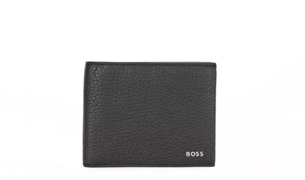 BOSS Crosstown Trifold black Heren portemonnee Zwart - H 9.5 x B 12 x D 2.5