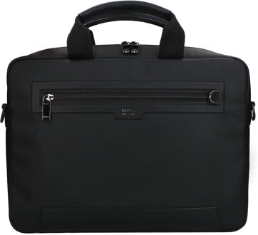 BOSS Cullen Document Case black heren aktetas Zwart - H 30 x B 39 x D 8 cm