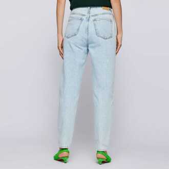 BOSS Dames Baas Modern Mom 3.0 Jeans in Blauw