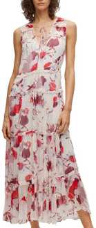 BOSS Dames Boss Dabeata Dress in Multi kleur Veelkleurig - EU 36 / UK 8