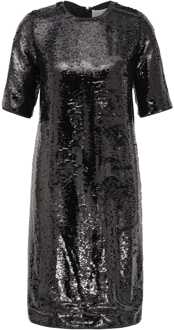 BOSS Dames Boss Dettia Jurk in Multi kleur Veelkleurig - EU 38 / UK 10