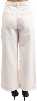 BOSS Dames Boss Marlene High Rise Jeans in Naturel - 28W/32L