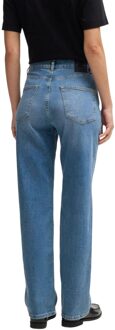 BOSS Dames/Dames Ada Hoge Taille Jeans (Blauw) - 26W/32L