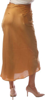 BOSS Dames/Dames C Visos Maxi Rok (Oranje)