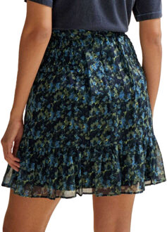 BOSS Dames/Dames C_Vistula minirok met all-over print (Veelkleurig) Groen - EU 38 / UK 10