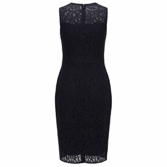 BOSS Dames/Dames Dasicana Kanten Casual Jurk (Blauw)