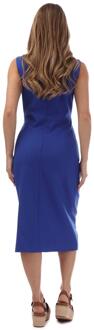 BOSS Dames/Dames Demboka Jurk (Blauw)
