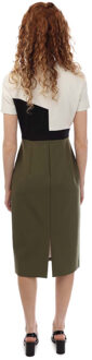 BOSS Dames/Dames Dezona 1 Midi Dress (Groen)