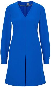 BOSS Dames/Dames Ditama A-lijn Jurk met Lange Mouwen (Blauw)