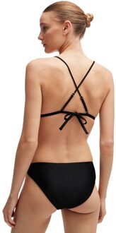 BOSS Dames/Dames Dubbel B Monogram Bikinitop (Zwart) - maat