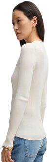 BOSS Dames/Dames Feskiera Gebreide Trui Top (Wit) - M