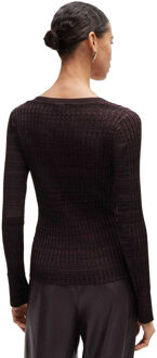 BOSS Dames/Dames Firama Sweater Top met Ronde Hals (Bruin) - maat S