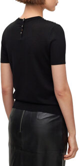 BOSS Dames/Dames Fordana Sweater Top (Zwart) - maat
