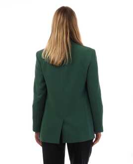 BOSS Damesblazer Boss Jocaluah Regular-Fit in Groen