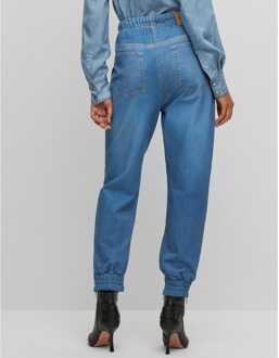 BOSS Damesbroek Boss C_Erag Jersey in Blauw