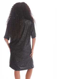 BOSS Damesjurk Boss C_Esenni in Zwart