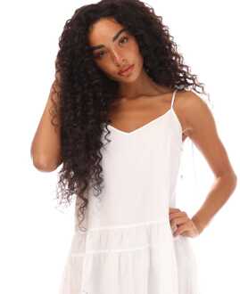 BOSS Damesjurk Boss Dembaya in Wit - EU 34 / UK 6