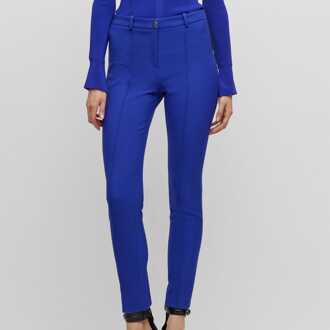 BOSS Damespantalon Boss Tanaina3 in Blauw