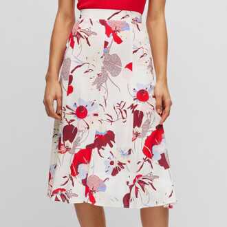 BOSS Damesrok Boss Vallua in Off-White Gebroken wit - EU 34 / UK 6